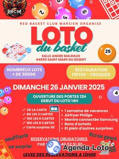 Photo du loto Loto du basket