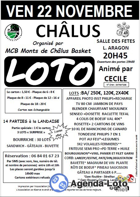 loto du basket anime par cecile