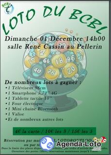 Photo du loto Loto du basket club basse loire