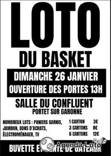 Photo du loto Loto du Basket CTC Confluent