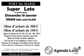 Photo du loto Loto du bcpl