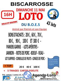 Photo du loto loto du B.O.E.S anime Patrick et son équipe