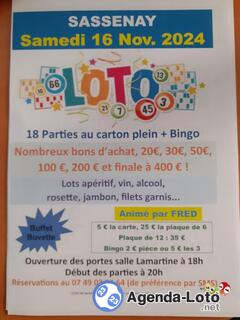 Photo du loto Loto du CCAS