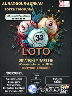 Photo du loto Loto du cdf