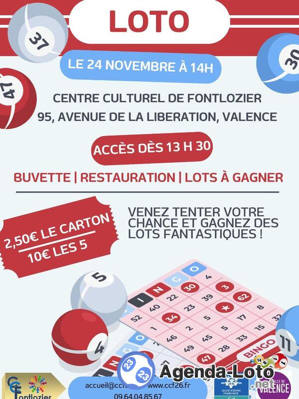 Loto du centre culturel