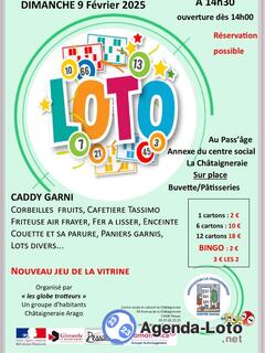 Photo du loto Loto du centre social et culturel la chataigneraie