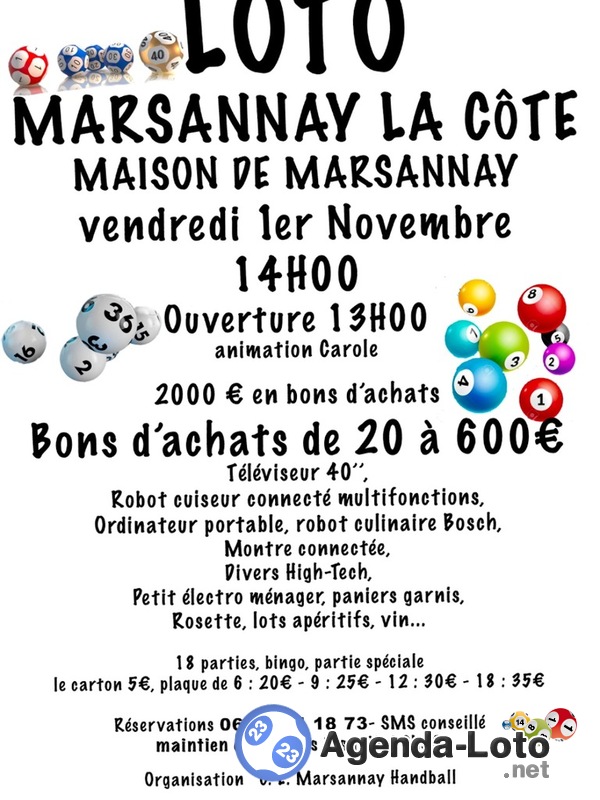 Loto du cl marsannay handball