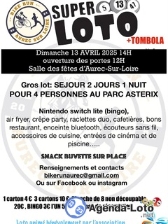 Photo du loto Loto du club