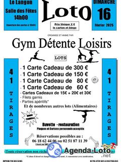 Photo du loto Loto du Club Gym Détente Loisirs