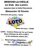 Photo Loto du club des loisirs à Brienne-la-Vieille