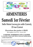 Photo Loto du club SOA natation à Armentières