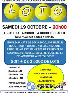 Photo du loto LOTO du club de tennis