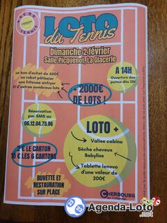 Photo du loto Loto du club de tennis Ascbr