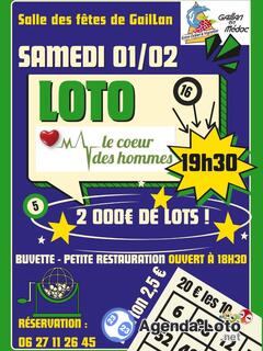 Photo du loto Loto du Coeur des Hommes