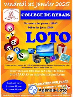 Photo du loto Loto du college de rebais