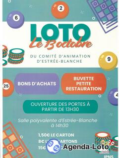 Photo du loto Loto du comité d'animation