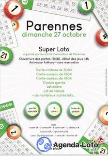 Photo du loto loto du comité des fête de parennes