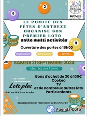 Photo du loto Loto du comité des fêtes