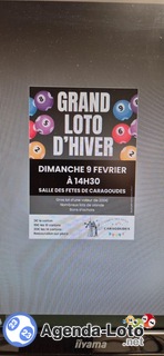 Photo du loto Loto du comité des fêtes