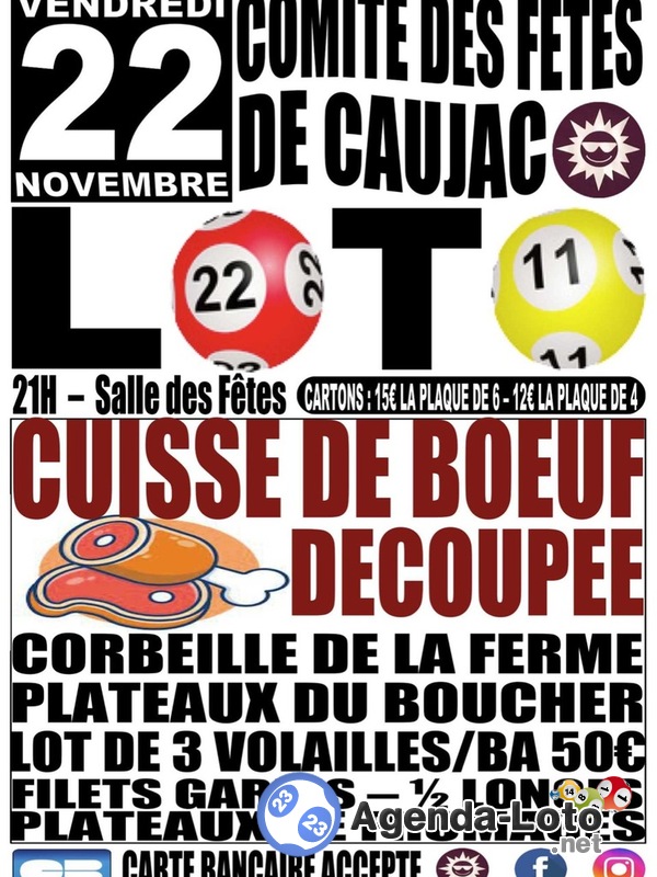 Loto du comite des fêtes