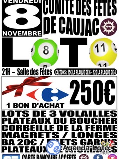 Photo du loto Loto du comite des fetes