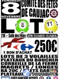 Photo Loto du comite des fetes à Caujac