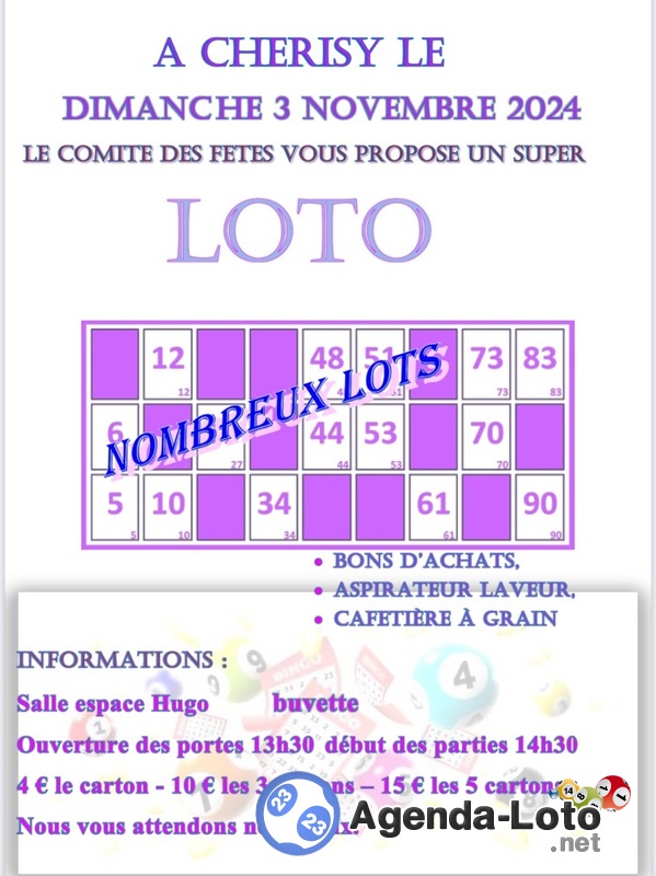 Loto du Comité des Fêtes