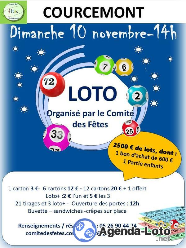 LOTO du Comité des Fêtes