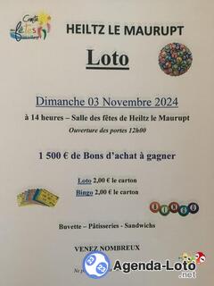 Photo du loto Loto du comité des fêtes