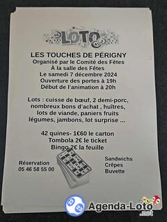 Photo du loto Loto du comité des fêtes