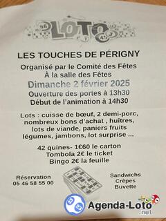 Photo du loto Loto du comité des fêtes