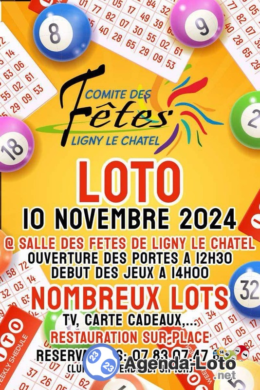 Loto du comité des fêtes