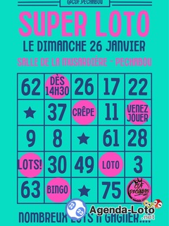 Photo du loto Loto du comité des fêtes