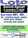 Photo Loto du Comité des Fêtes à Saint-Ignat