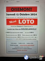 Photo du loto Loto du comité des fêtes de doudelainville