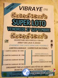 Photo du loto LOTO du comité des fêtes de vibraye ani par ERIC