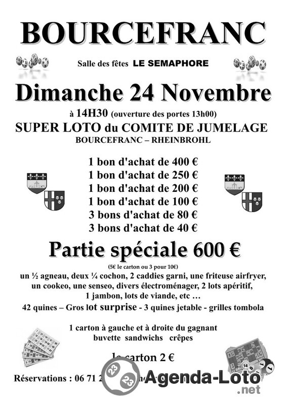 Loto du comite de jumelage