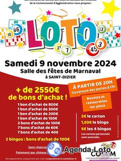 Photo du loto Loto du Comité de la Ville de Saint-Dizier