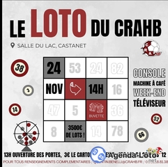 Photo du loto Loto du crahb