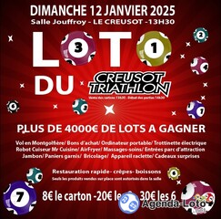 Photo du loto Loto du creusot triathlon