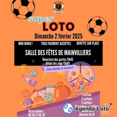 Photo du loto Loto du CS Mainvilliers Football spécial bons d’achat