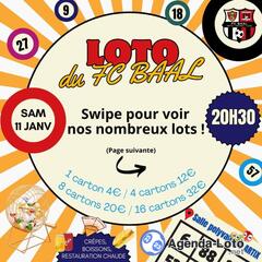 Photo du loto Loto du FC BAAL