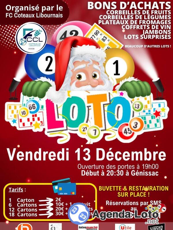 Loto du FC coteaux libournais