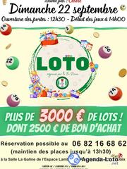 Photo du loto Loto du FC Daix animé par Carole