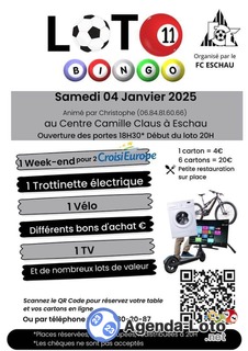 Loto du fc eschau anime par christophe