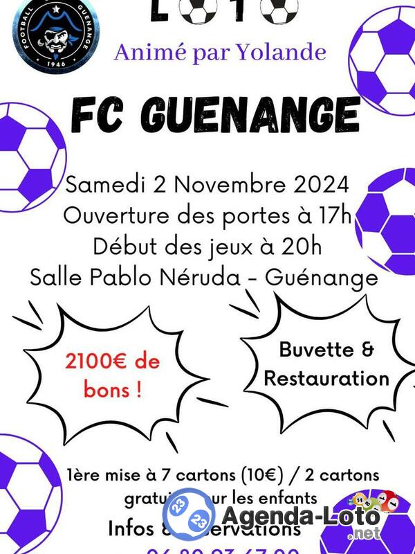 Loto du fc guenange