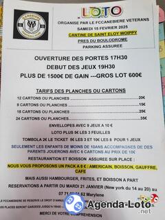 Photo du loto Loto du fccanebiere woippy