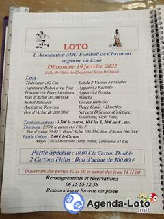 Photo du loto Loto du foot