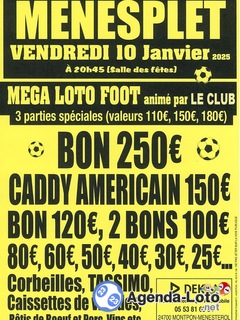 Photo du loto Loto du foot