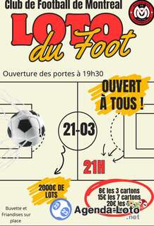 Photo du loto Loto du foot